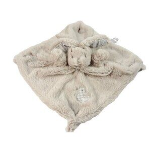 Gingerlilly Australia Bunny Rabbit Lovey Security Blanket Gray Crinkly Ears